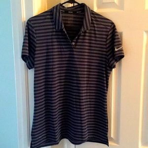 Large women’s Nike dri-fit golf shirt